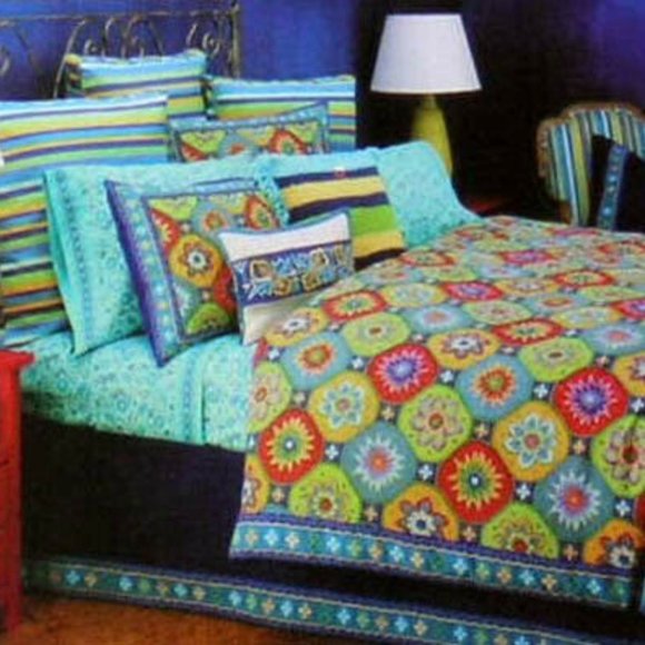 2 brand new Tommy Hilfiger DHARMA European EURO Pillow Shams - Picture 7 of 8